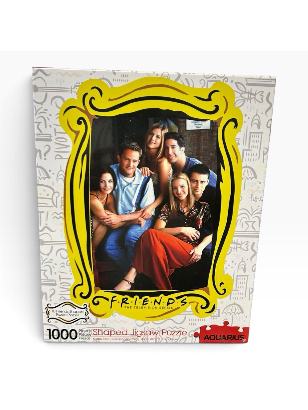 Friends The Television Series 1000 Piece Jigsaw Puzzle Aquarius New & Sealed